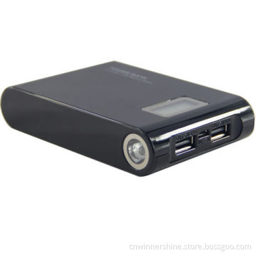 Mobile Phone Power Bank with LED Flashlight, Small MOQ, Portable, 12000mAh, OEM, Free Samples
